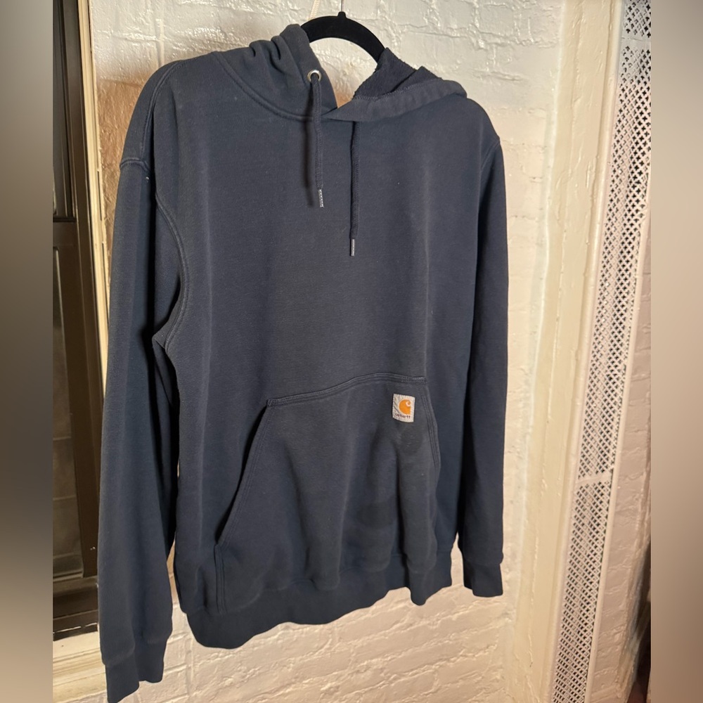 Carhartt Dark Blue Pullover Hoodie